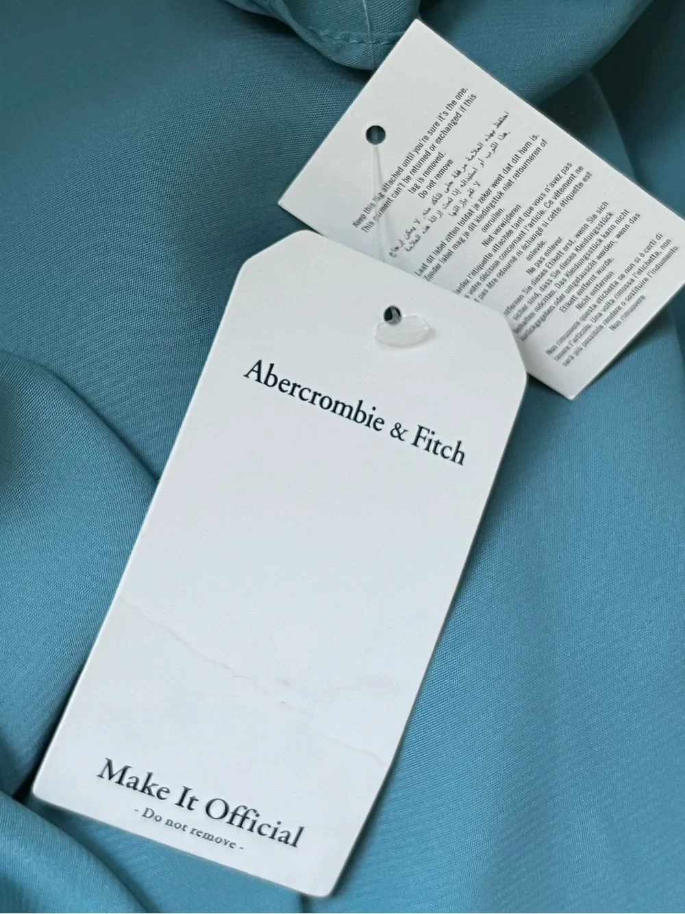 Abercrombie & Fitch Bra-Free Hardware Maxi Dress NEW WITH TAGS